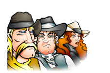 Tarjetas de rascas de "How the West was Won"